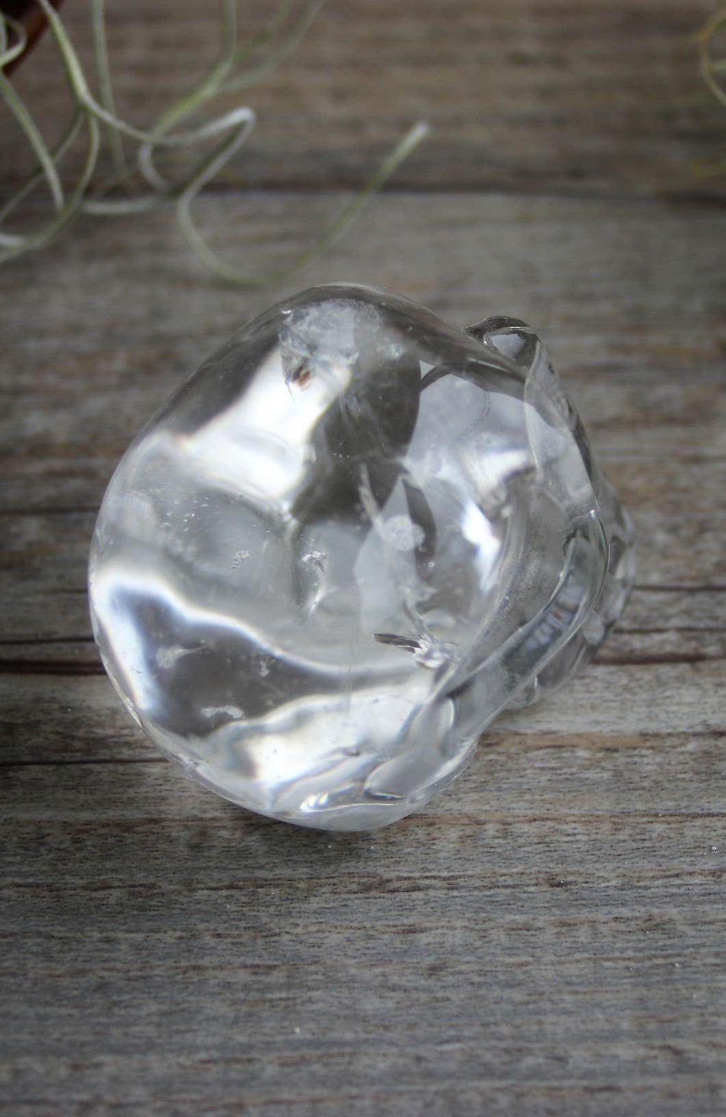 Clear Quartz Skull